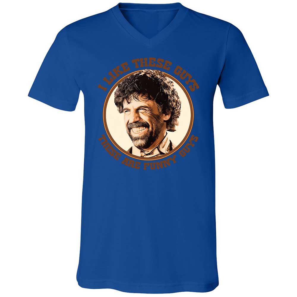 Unisex V-Neck T-Shirt - 9W21RDVR - True Royal - 3