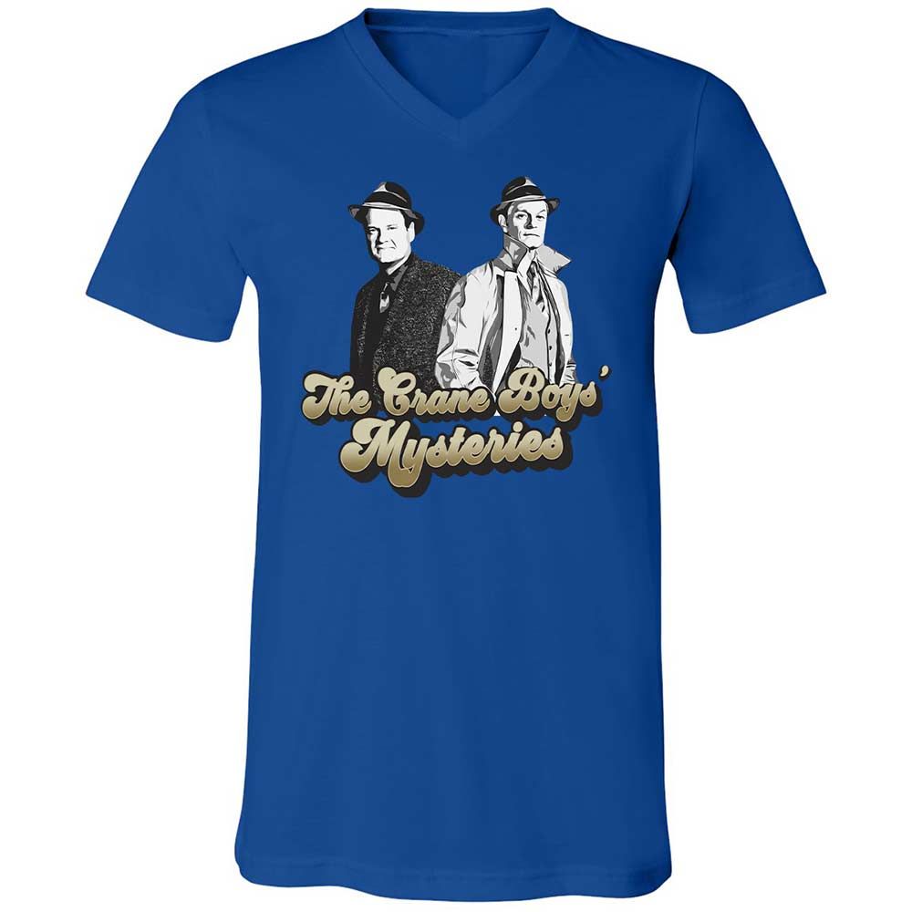 Unisex V-Neck T-Shirt - 35D6P8BD - True Royal - 3