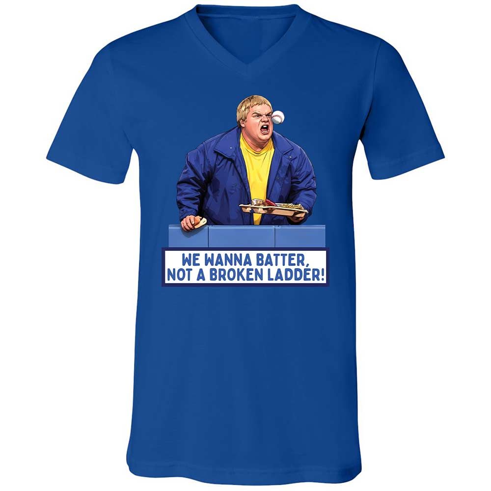 Unisex V-Neck T-Shirt - TU2NT2KB - True Royal - 3