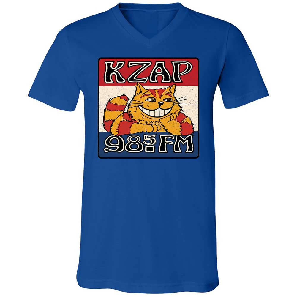 Unisex V-Neck T-Shirt - MKA6G9C6 - True Royal - 3