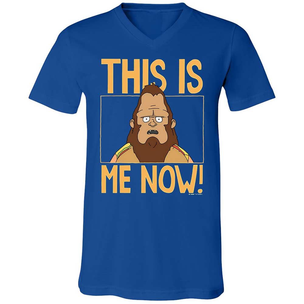 Unisex V-Neck T-Shirt - 2CAB63W2 - True Royal - 3