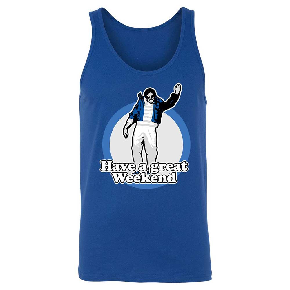 Unisex Jersey Tank - WEAZEBZ2 - True Royal - 3
