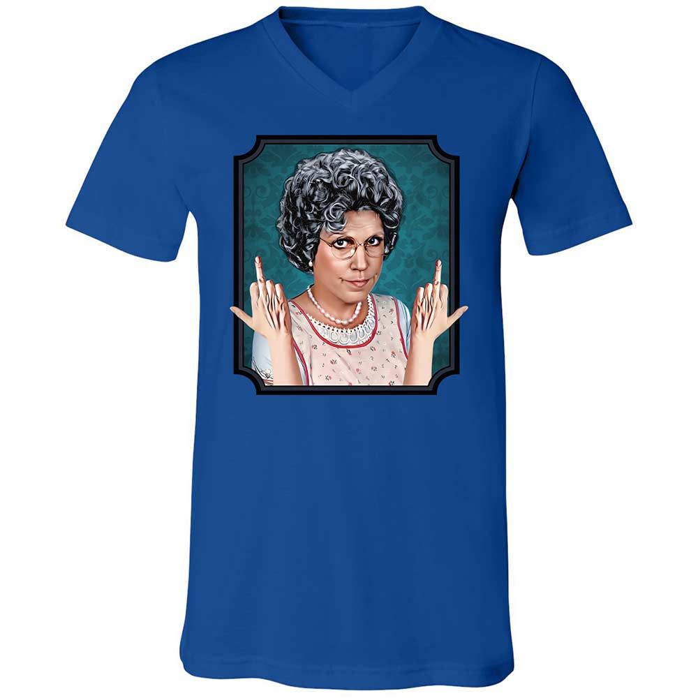 Unisex V-Neck T-Shirt - 16XTM261 - True Royal - 3