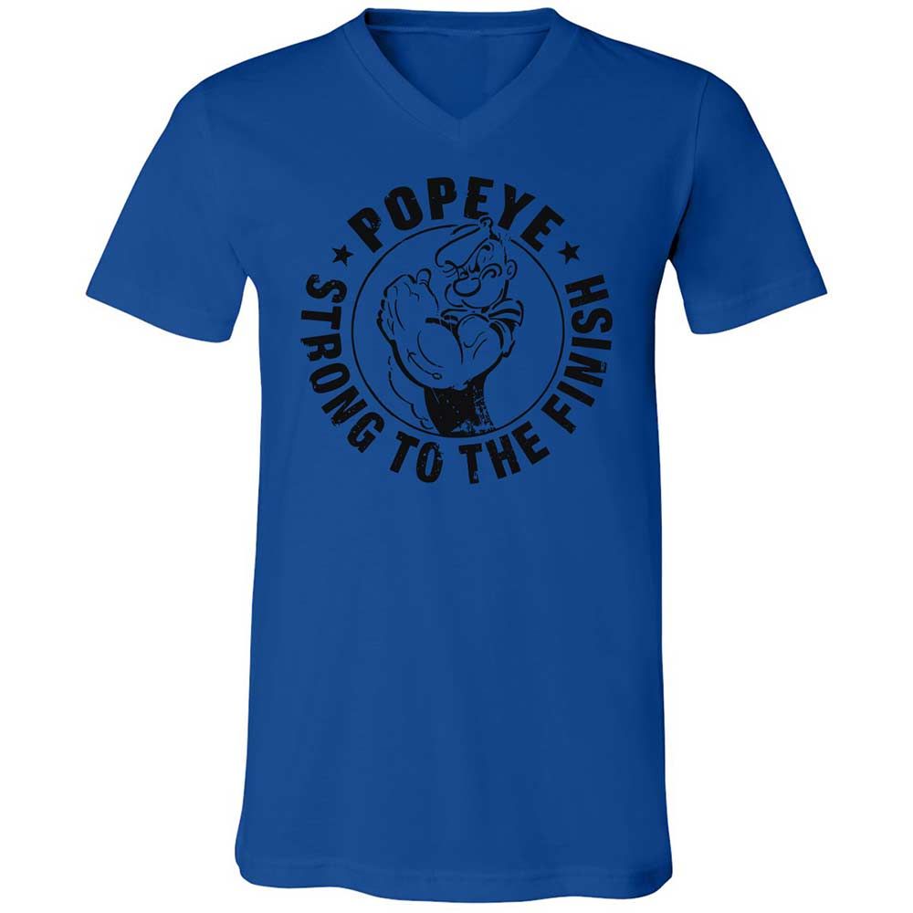 Unisex V-Neck T-Shirt - 76V52N1L - True Royal - 3