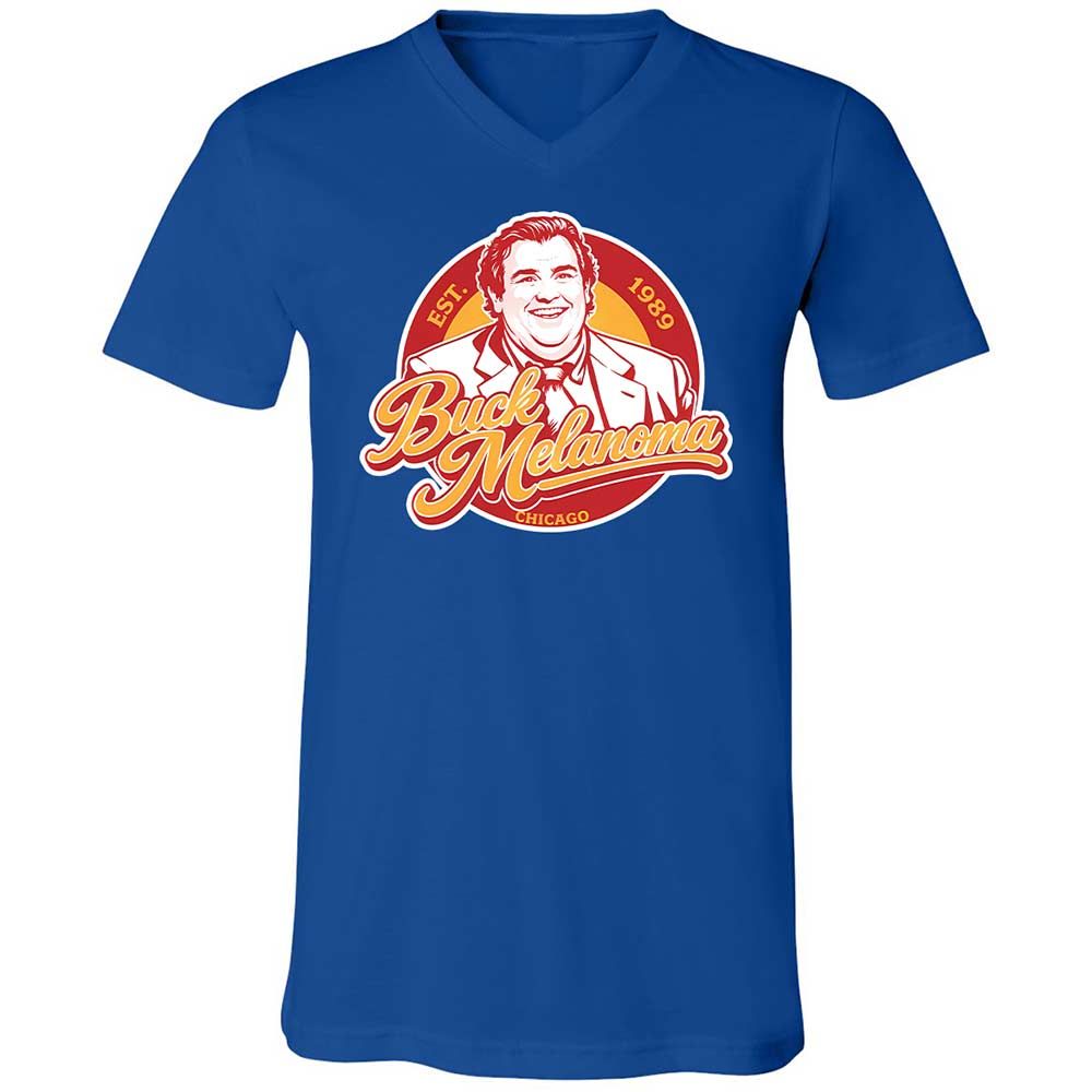 Unisex V-Neck T-Shirt - HPW8ZTEC - True Royal - 3