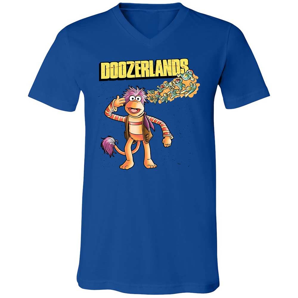 Unisex V-Neck T-Shirt - 3R6U3GJK - True Royal - 3