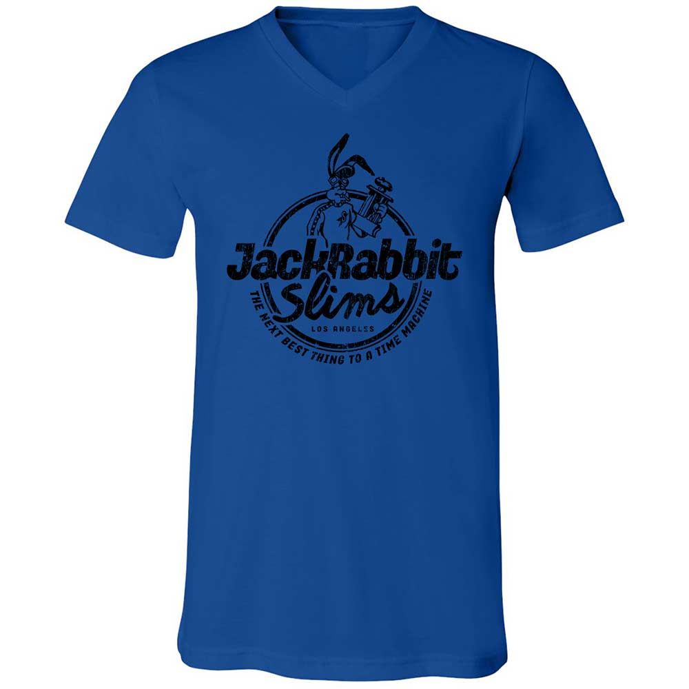 Unisex V-Neck T-Shirt - SC3R2A4D - True Royal - 3