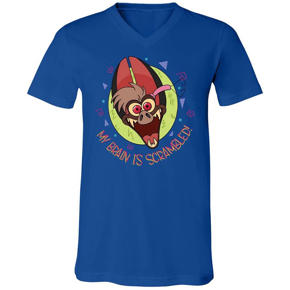 Unisex V-Neck T-Shirt - 5DGU18T5 - True Royal - 3