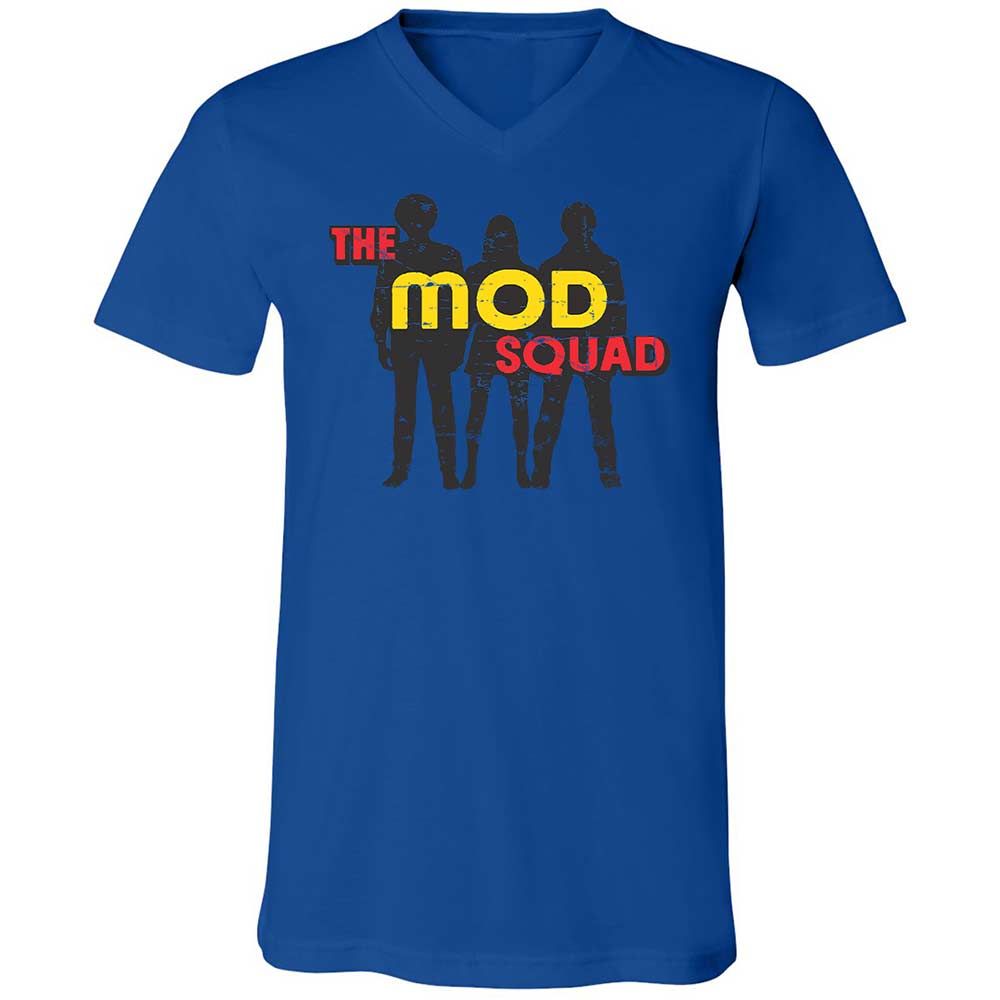 Unisex V-Neck T-Shirt - DDW5TQA7 - True Royal - 3