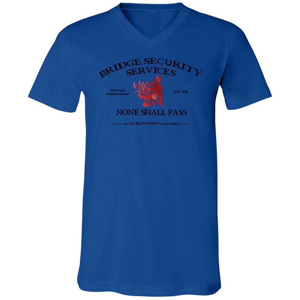 Unisex V-Neck T-Shirt - A9GK79EZ - True Royal - 3