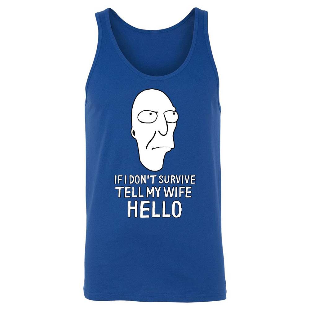Unisex Jersey Tank - MSPWK7P6 - True Royal - 3