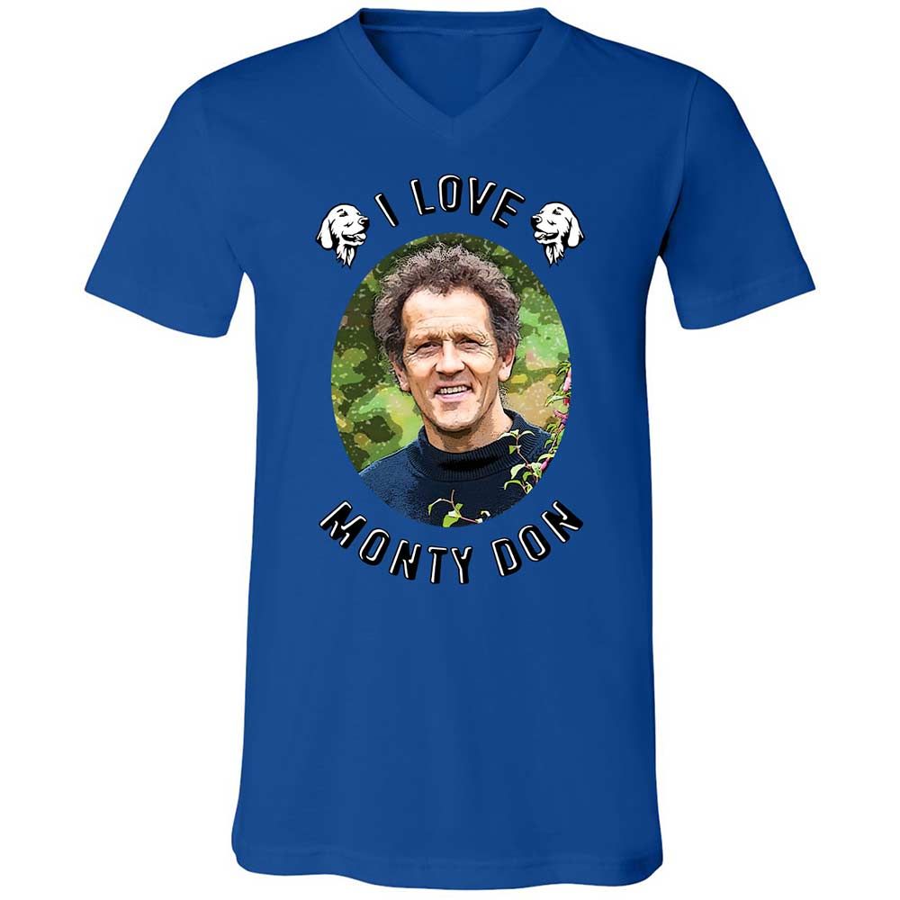 Unisex V-Neck T-Shirt - CYMSC1CV - True Royal - 3