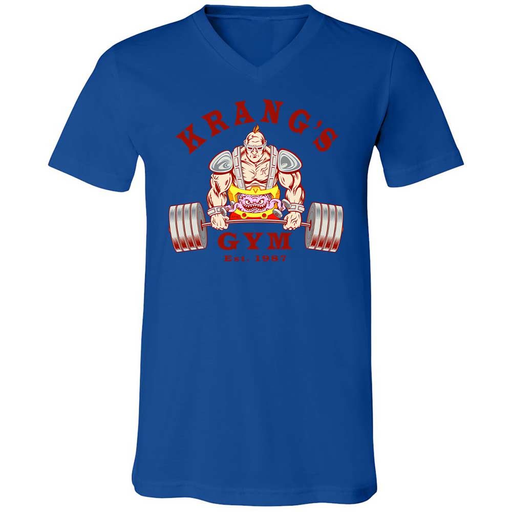 Unisex V-Neck T-Shirt - AM3SA4AU - True Royal - 3