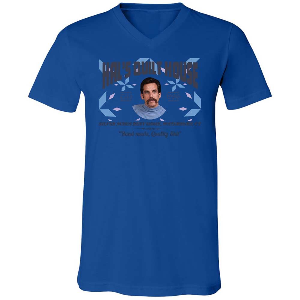 Unisex V-Neck T-Shirt - 36S9GH1R - True Royal - 3