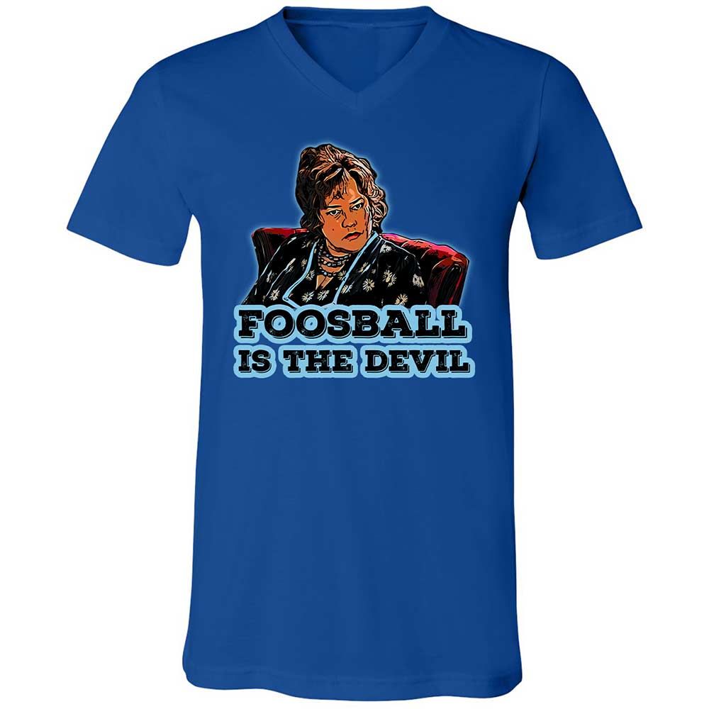 Unisex V-Neck T-Shirt - BL63YCGB - True Royal - 3
