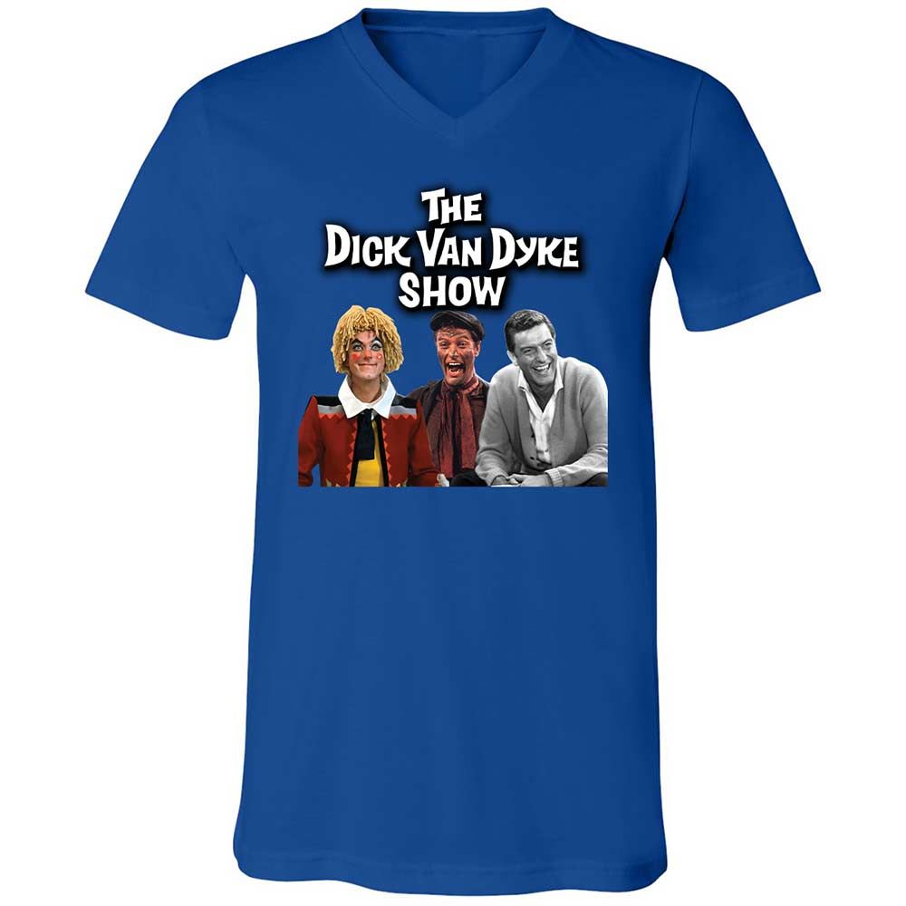 Unisex V-Neck T-Shirt - SXHXHN2H - True Royal - 3