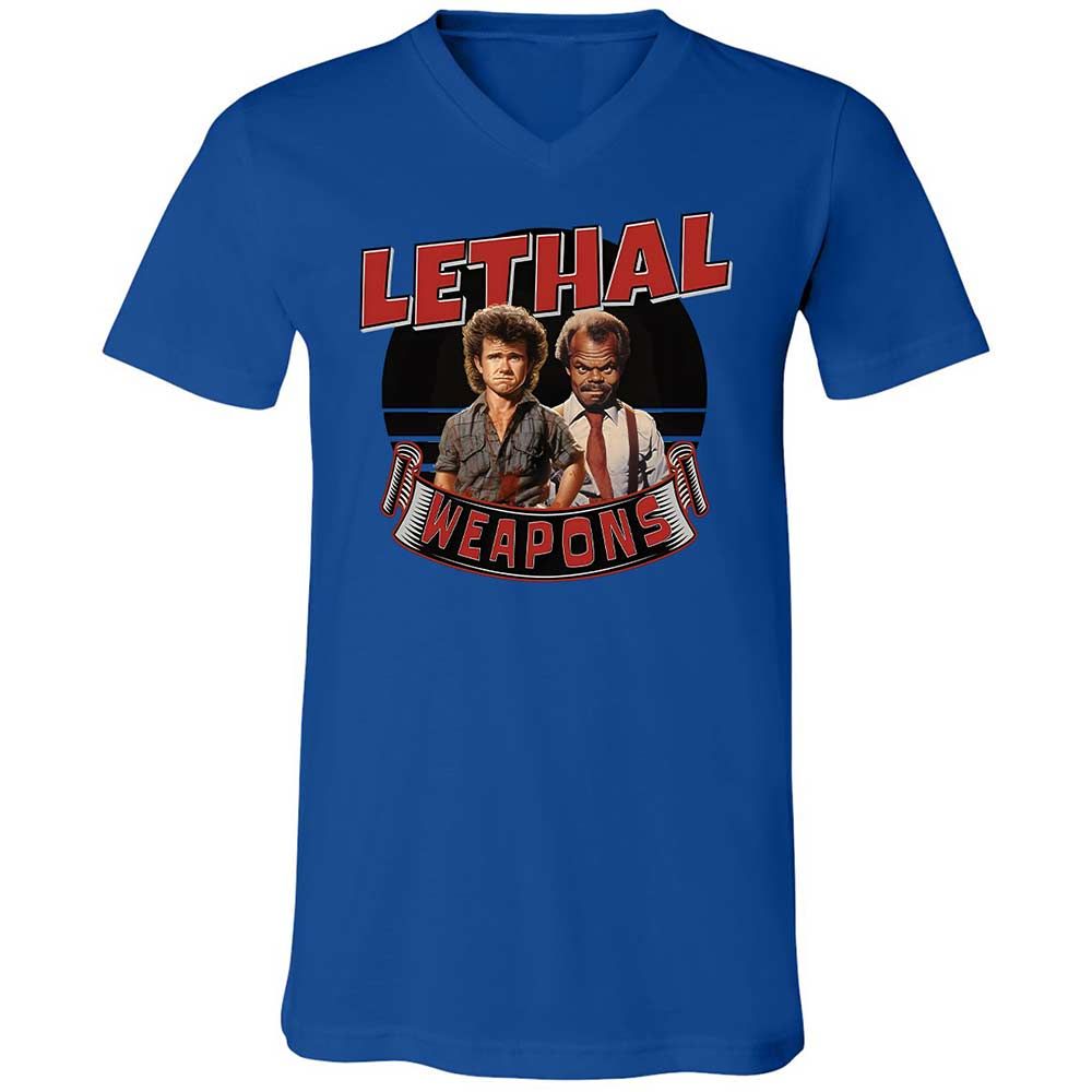 Unisex V-Neck T-Shirt - G4KE8GGG - True Royal - 3
