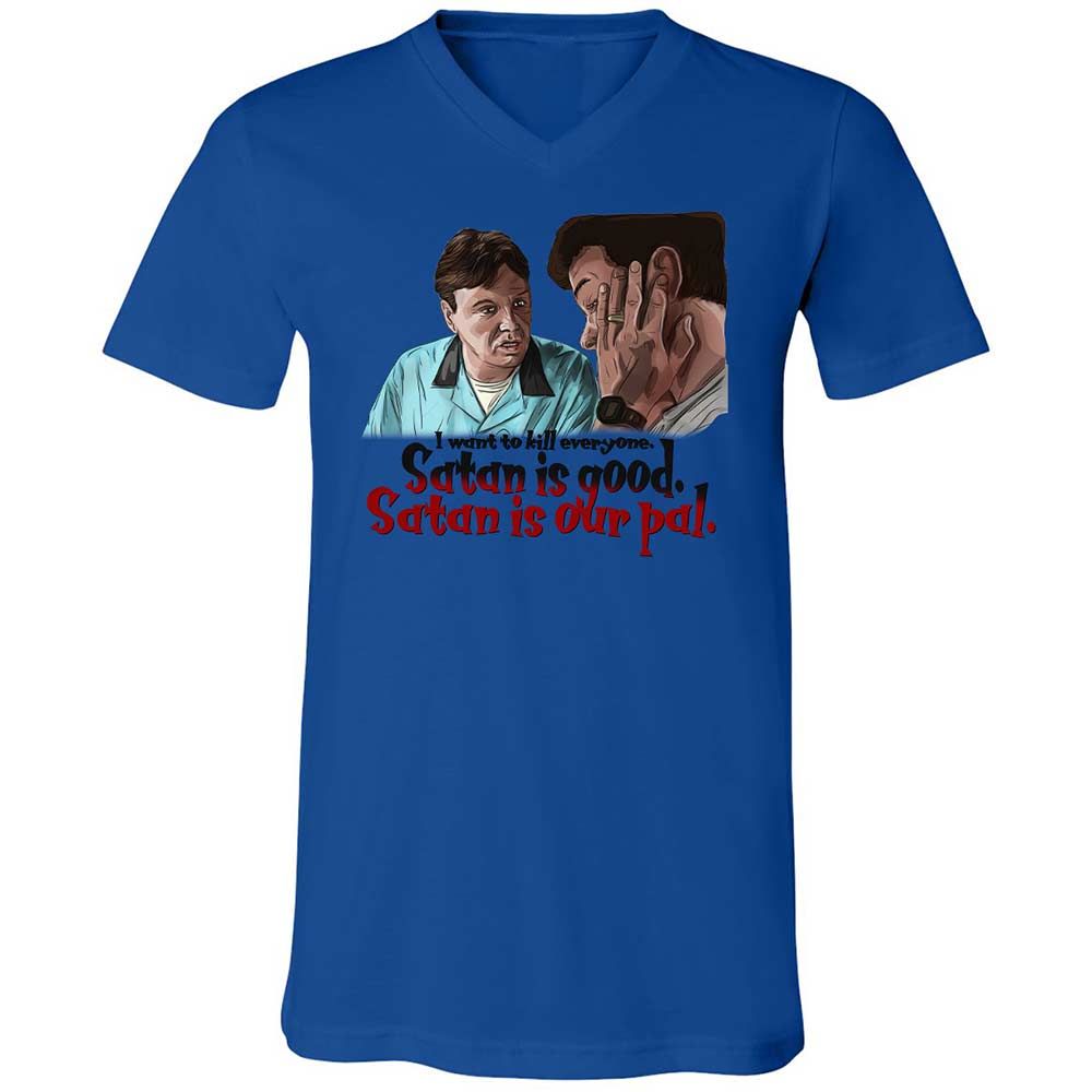 Unisex V-Neck T-Shirt - NB94S4HM - True Royal - 3