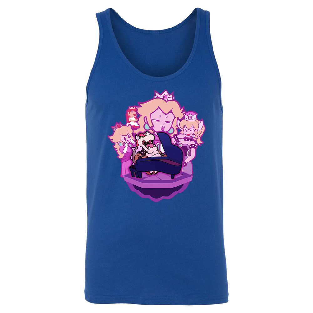 Unisex Jersey Tank - PFLSKQCU - True Royal - 3