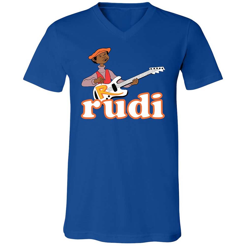 Unisex V-Neck T-Shirt - 2KBSVMNV - True Royal - 3