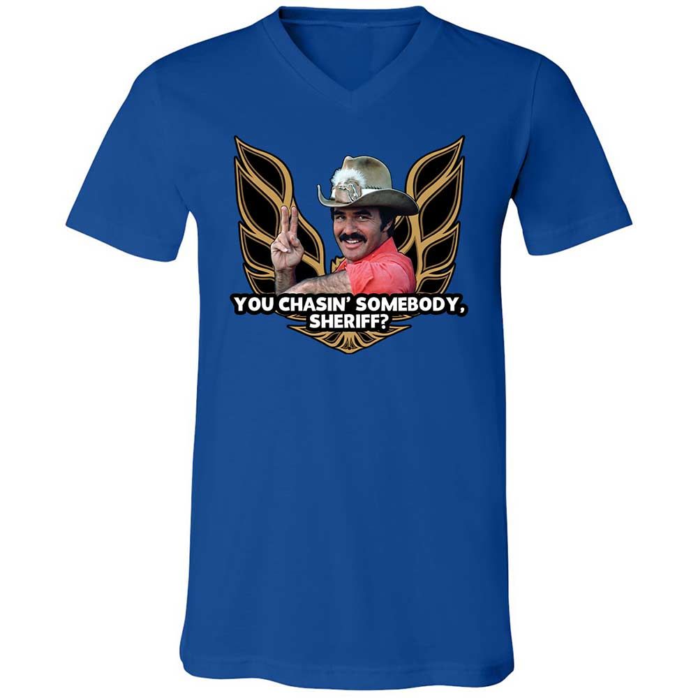 Unisex V-Neck T-Shirt - 2Z4369W6 - True Royal - 3