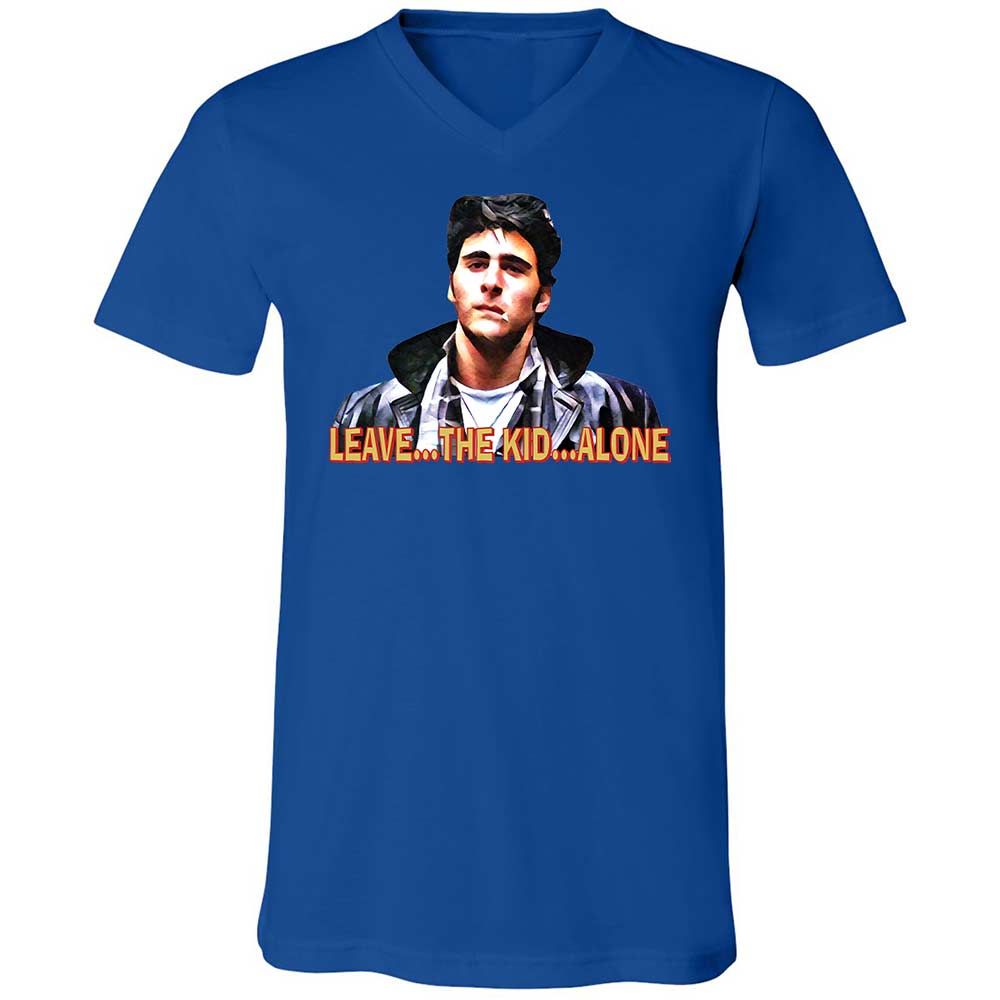 Unisex V-Neck T-Shirt - SLRFQ3WU - True Royal - 3