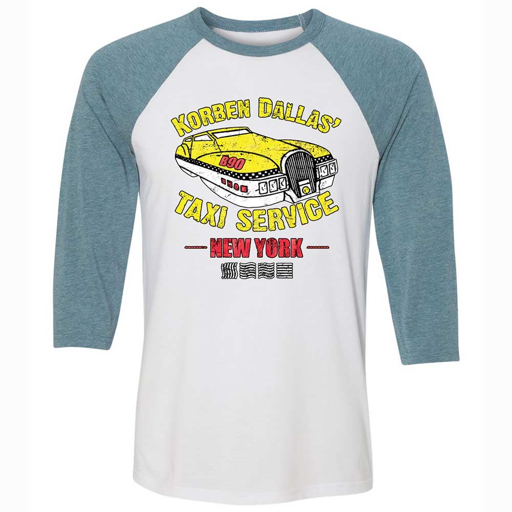 Unisex 3/4 Baseball Tee - 27J2UZTE - White/Denim - 3