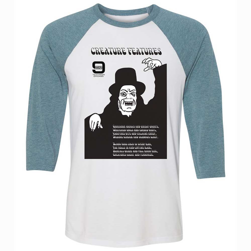 Creature Features - White/Denim - 3