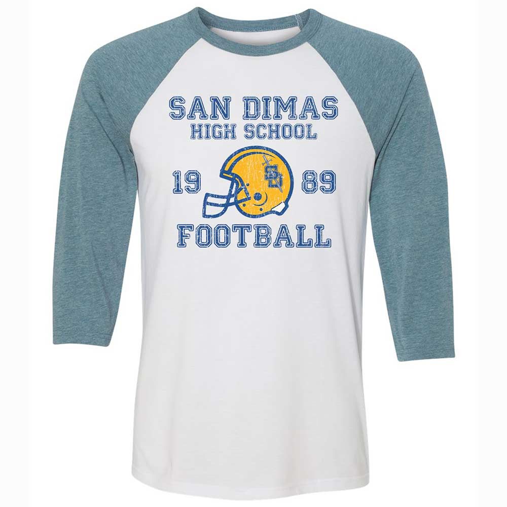 High School Football - White/Denim - 3