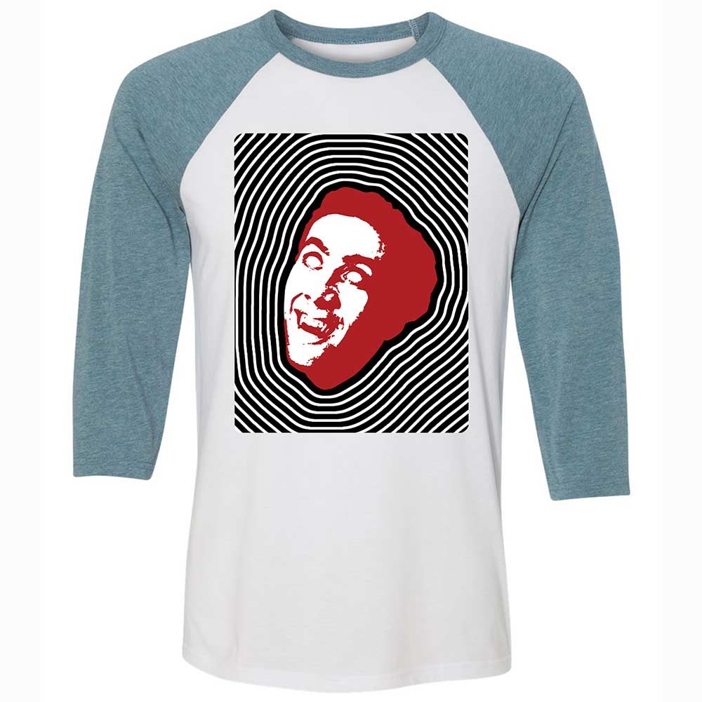 Psychedelic Nicolas Cage - White/Denim - 3