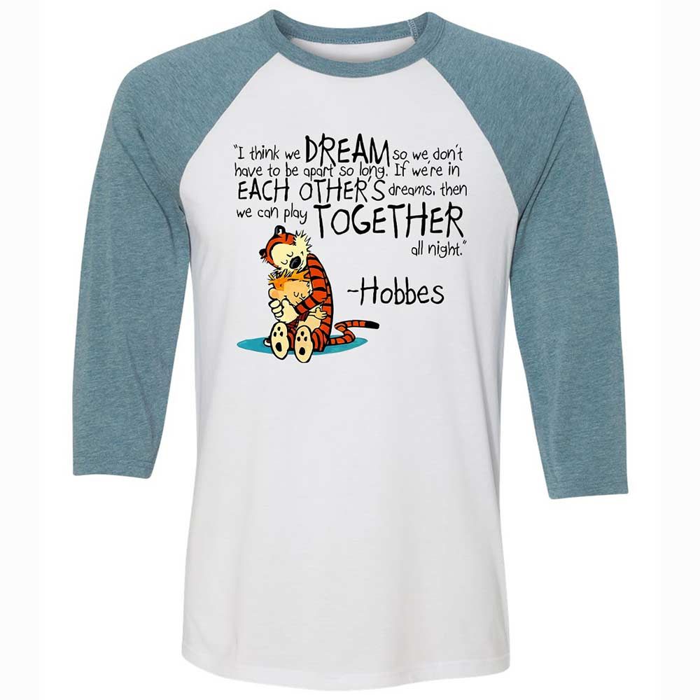 Calvin Hobbes Dreams - White/Denim - 3