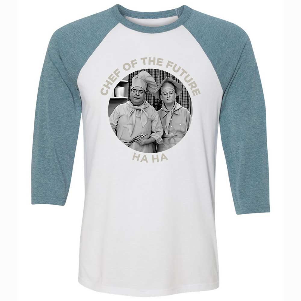 Unisex 3/4 Baseball Tee - 8RYLLW4U - White/Denim - 3