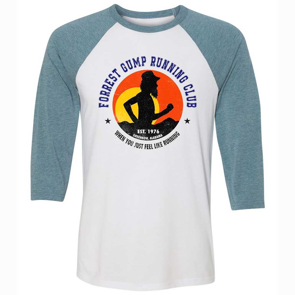 Unisex 3/4 Baseball Tee - CY6YQM13 - White/Denim - 3