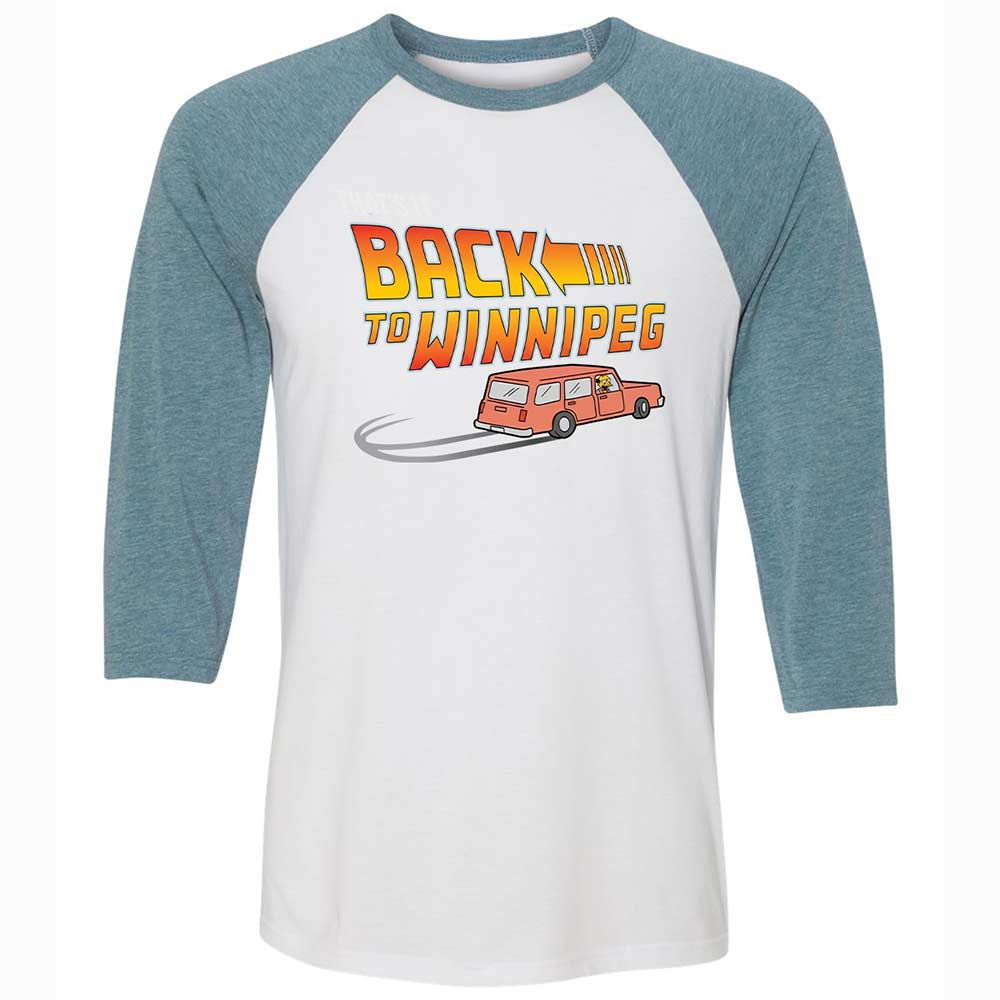 Unisex 3/4 Baseball Tee - EU8Z4K4H - White/Denim - 3