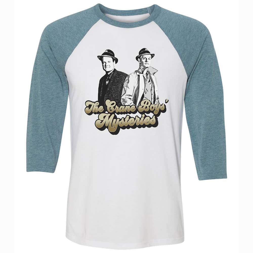 Unisex 3/4 Baseball Tee - 2FTQ3SRQ - White/Denim - 3