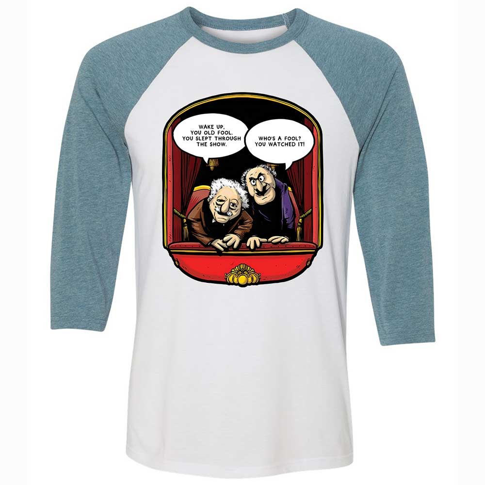 Statler and Waldorf (Wake Up) - White/Denim - 3