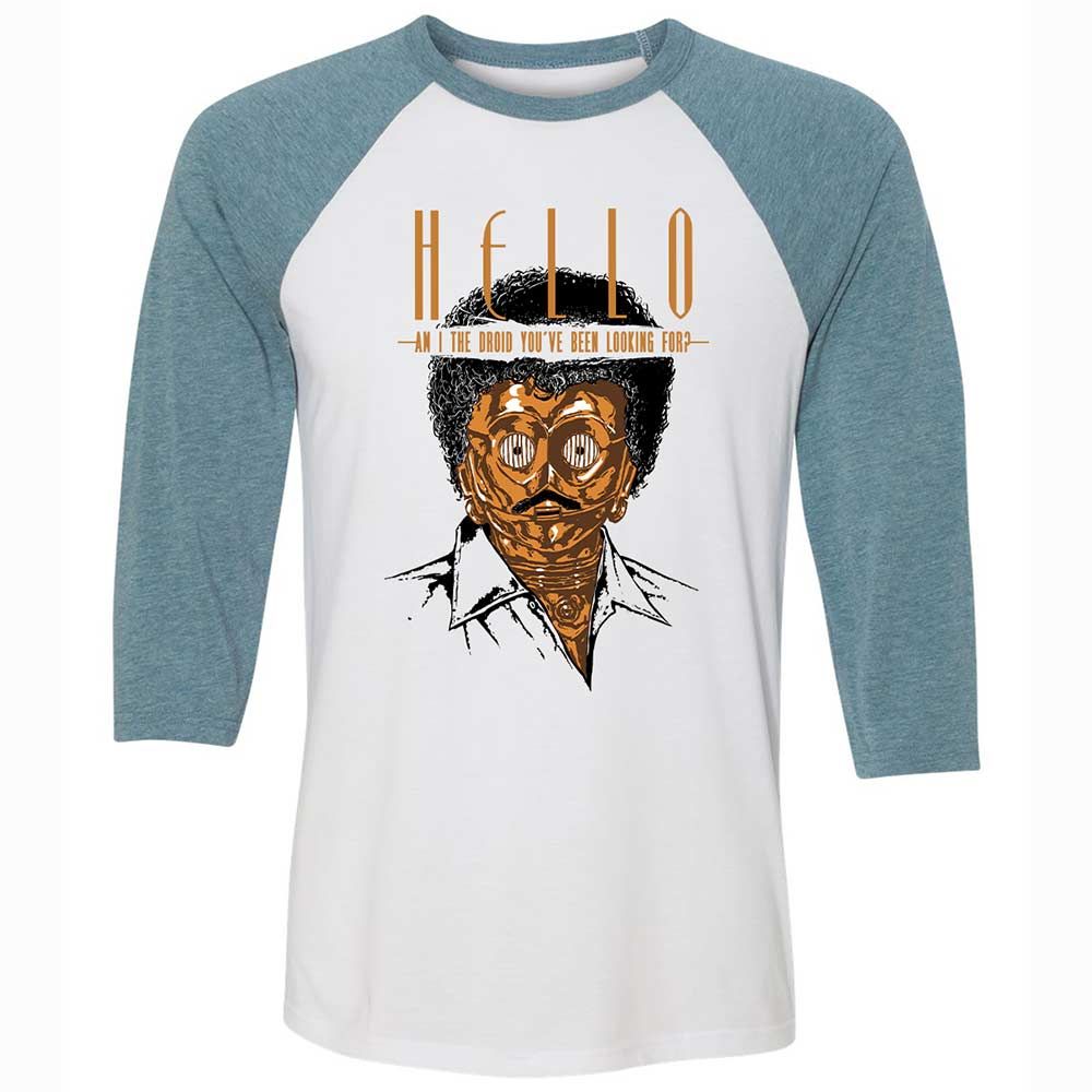 Am I the droid you've been looking for - White/Denim - 3