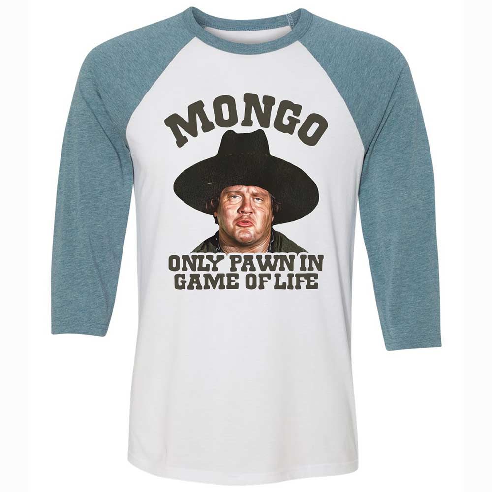 Unisex 3/4 Baseball Tee - 7AUBUKU8 - White/Denim - 3