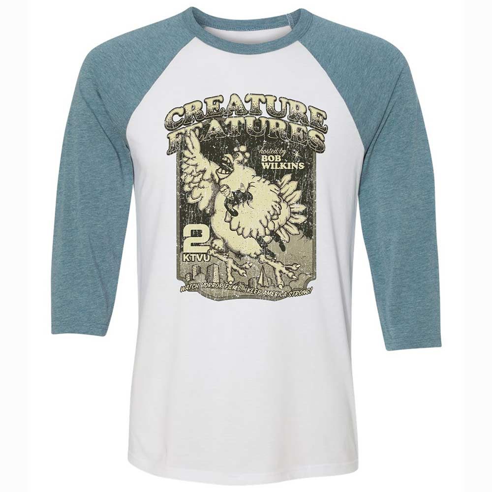 Creature Features - White/Denim - 3
