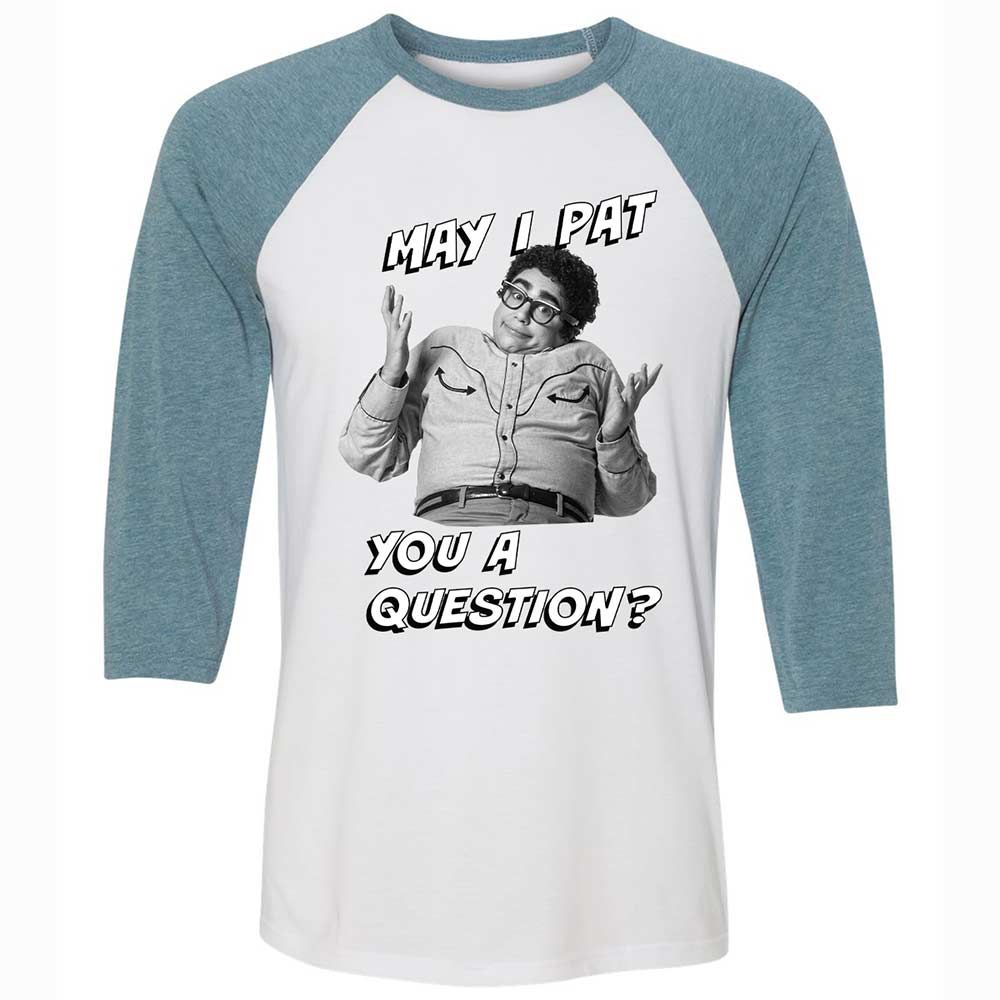 Unisex 3/4 Baseball Tee - 5XR1F4H8 - White/Denim - 3