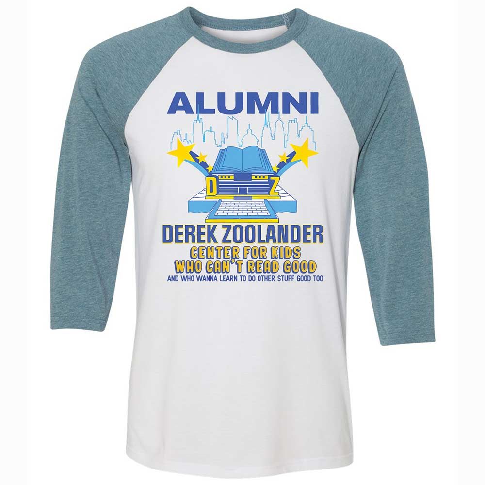 Unisex 3/4 Baseball Tee - 35T39PJK - White/Denim - 3