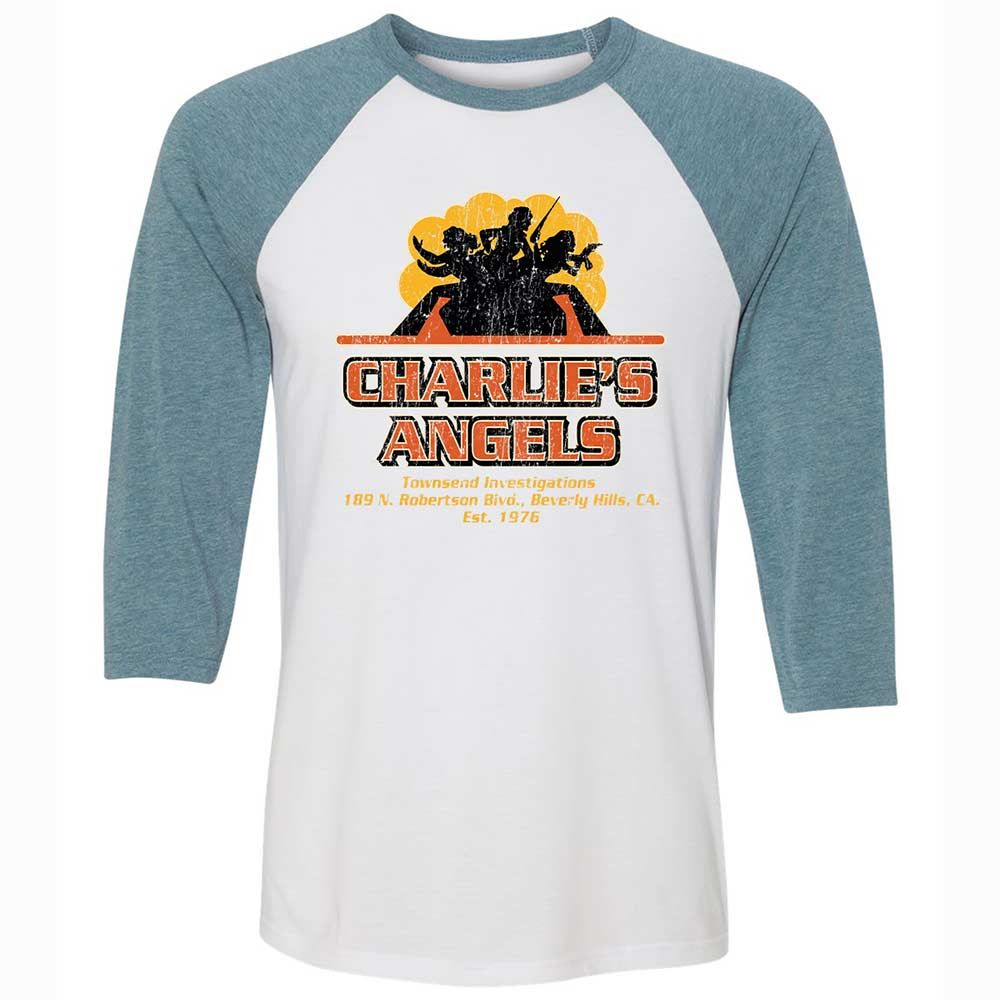 Unisex 3/4 Baseball Tee - WTRJTLEQ - White/Denim - 3