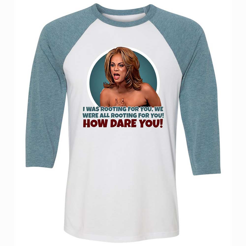 How dare you - White/Denim - 3
