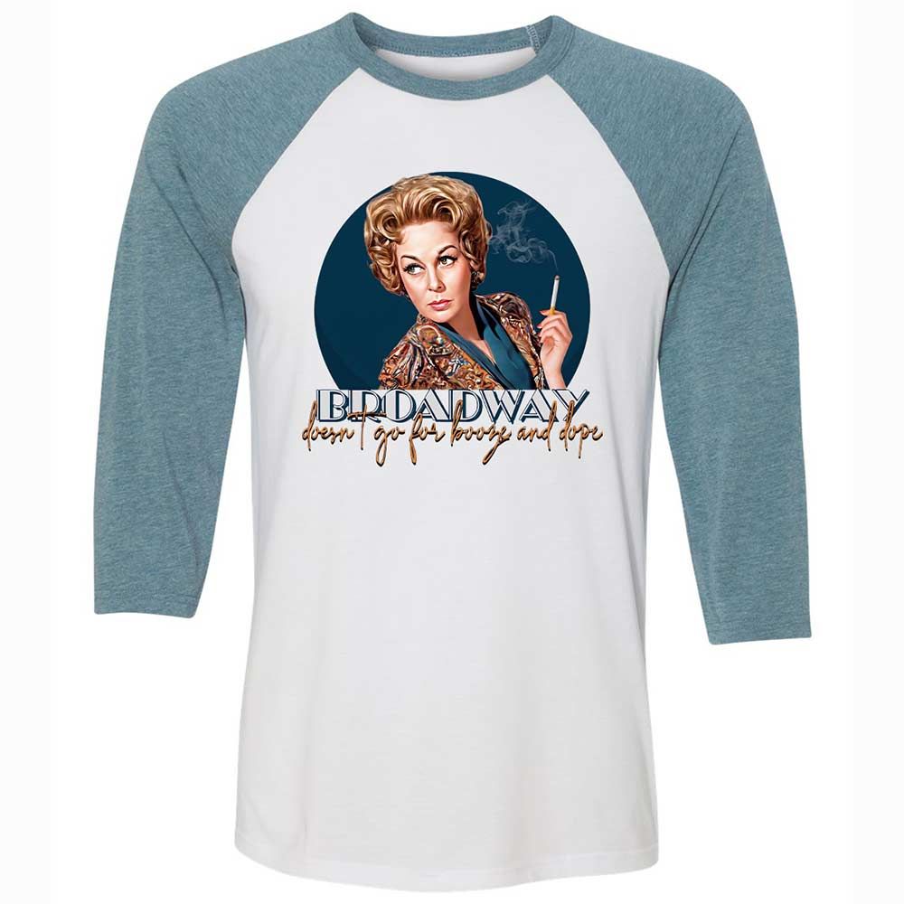 Broadway doesn't go for booze and dope - White/Denim - 3