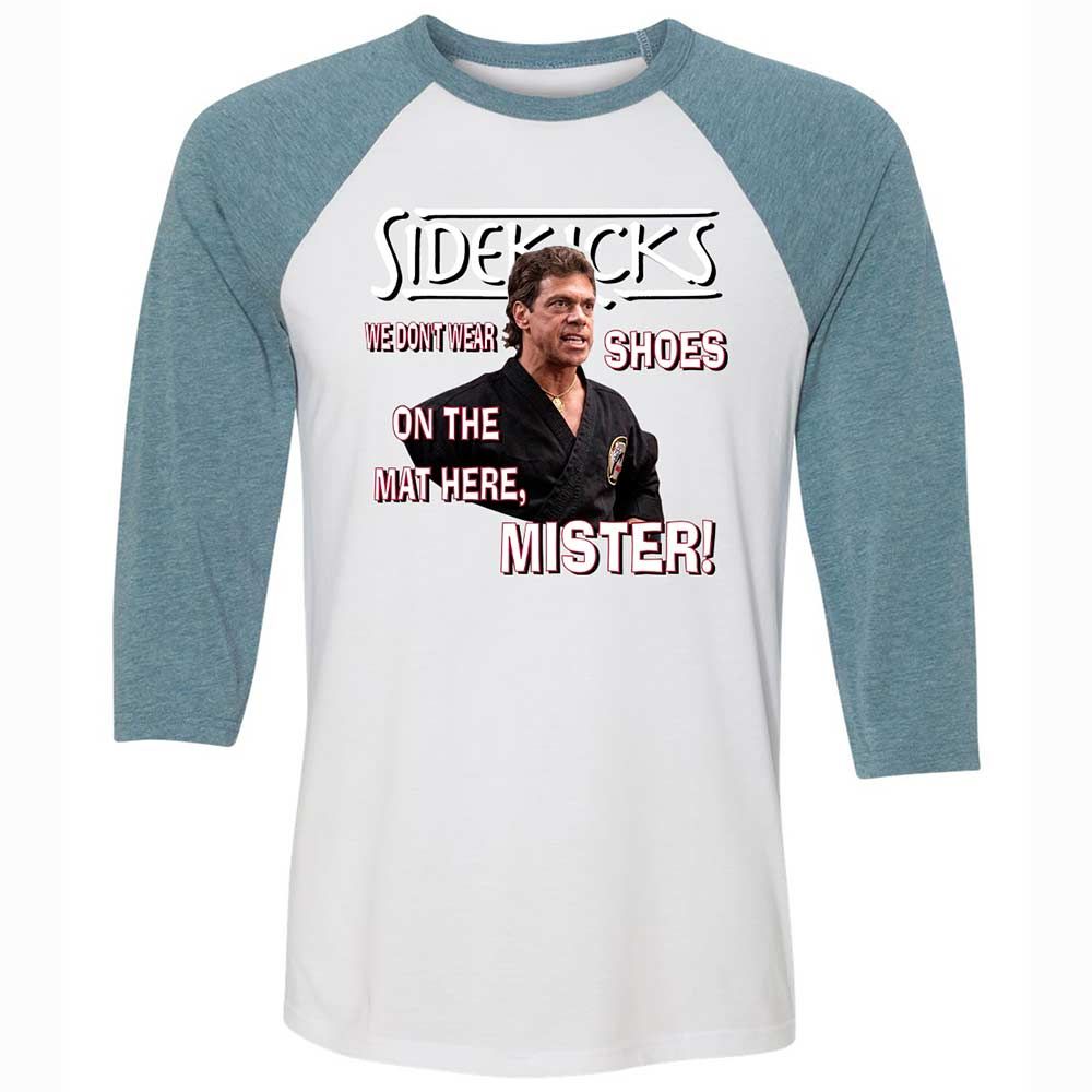 Unisex 3/4 Baseball Tee - XUGM5BJK - White/Denim - 3