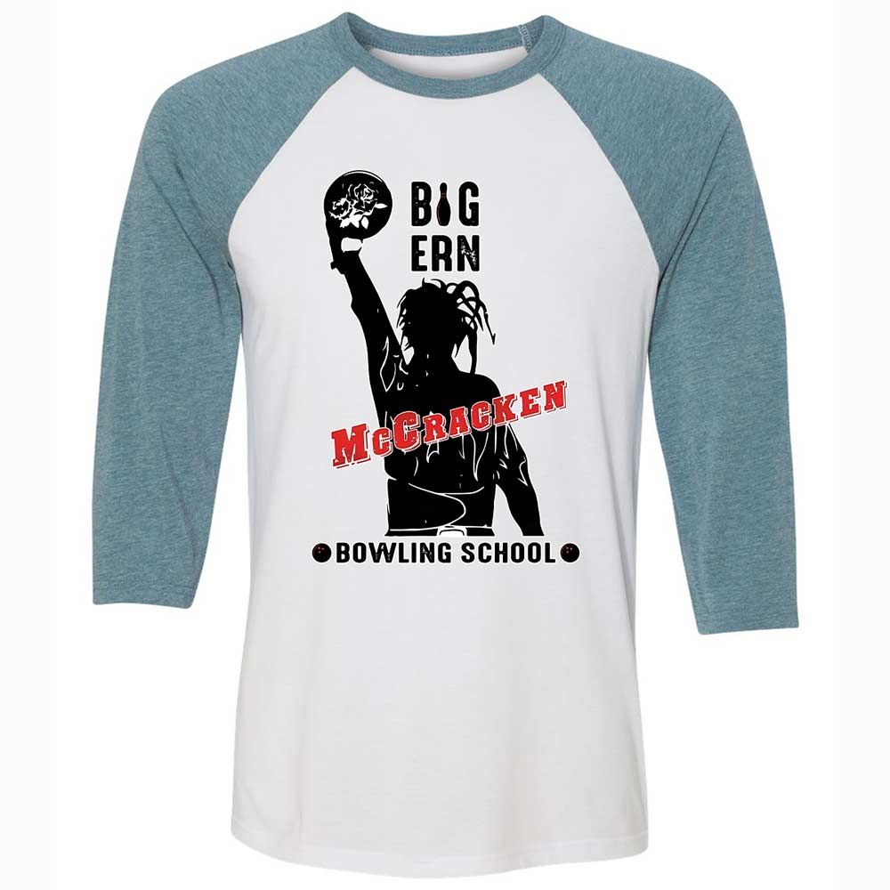 Unisex 3/4 Baseball Tee - 5ZK4XKUF - White/Denim - 3