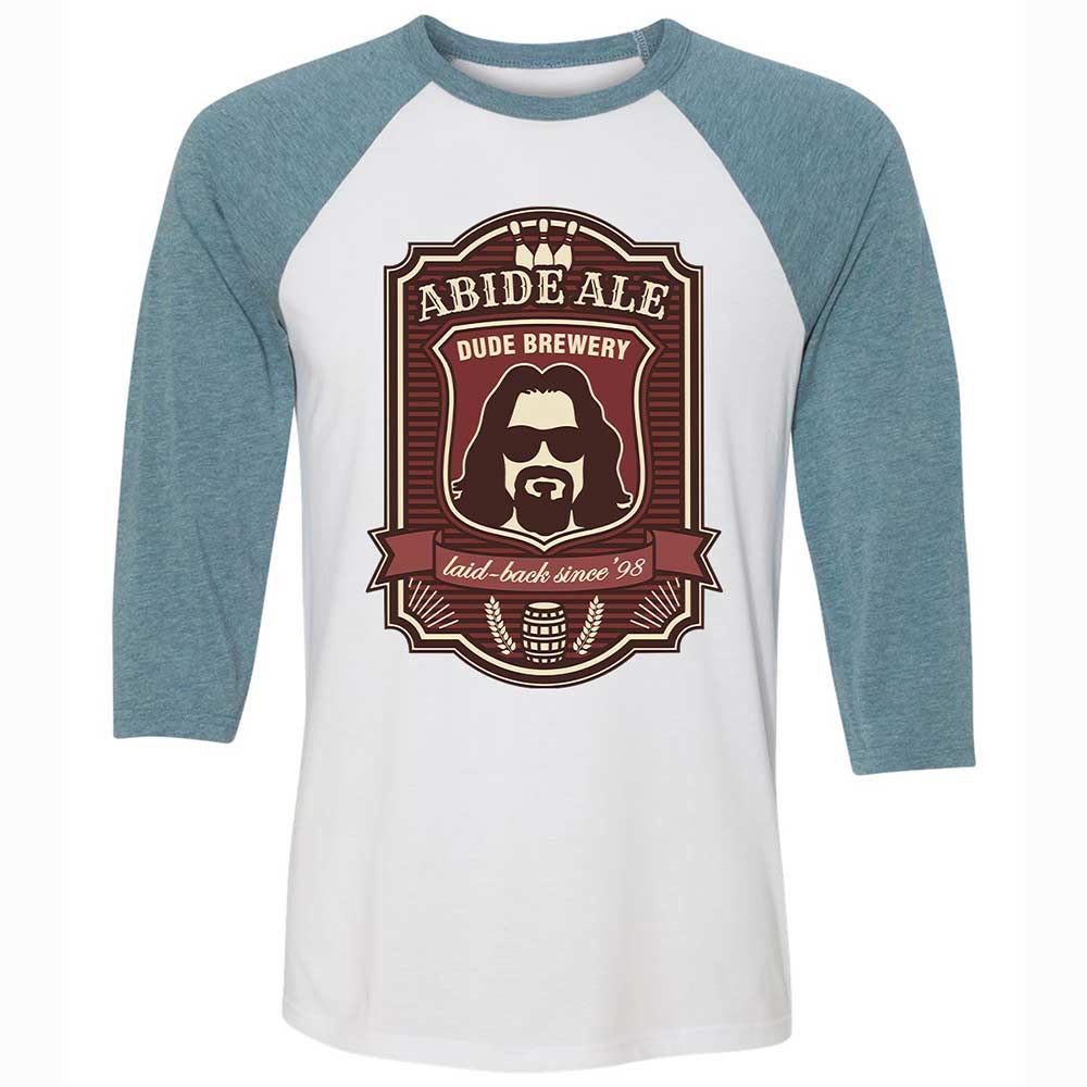 Unisex 3/4 Baseball Tee - P42ZMQ5L - White/Denim - 3