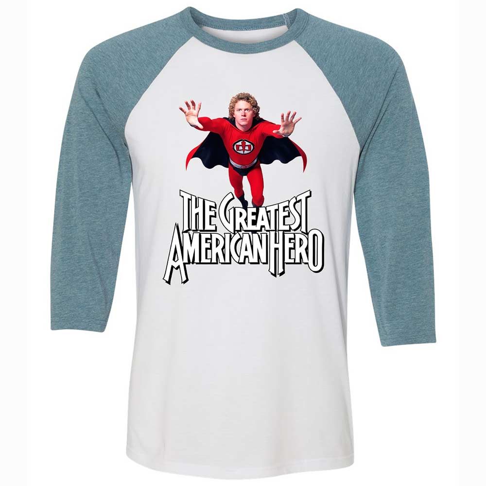 Unisex 3/4 Baseball Tee - YVHLEUL7 - White/Denim - 3