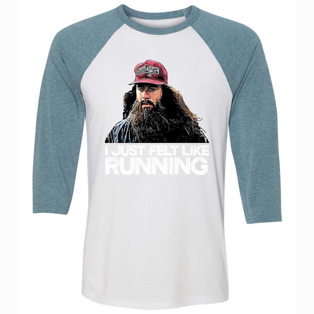 Unisex 3/4 Baseball Tee - LMJ7GV4B - White/Denim - 3