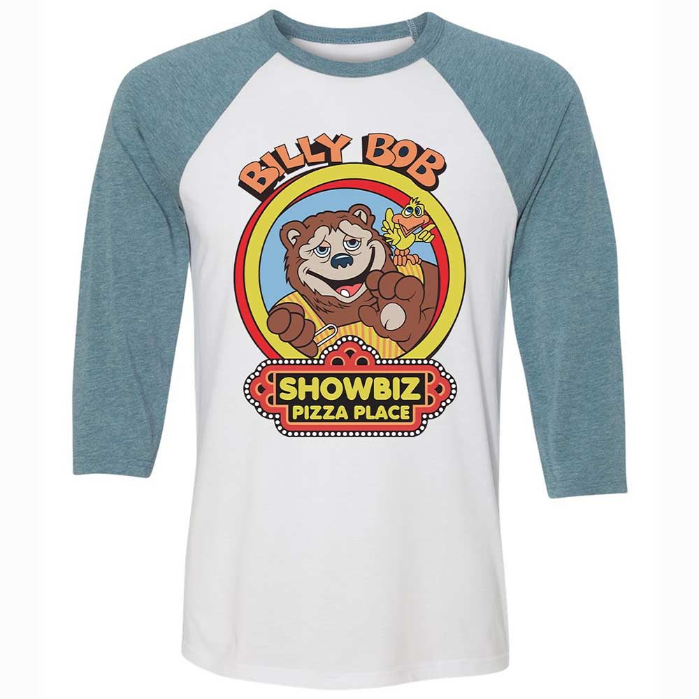 Big Bear Pizza Place - White/Denim - 3
